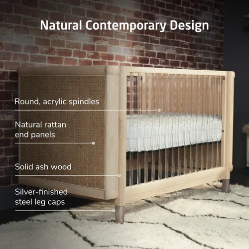 Maxi Cosi Kindred Brisa Island Crib - Whitewash Ash - Image 4