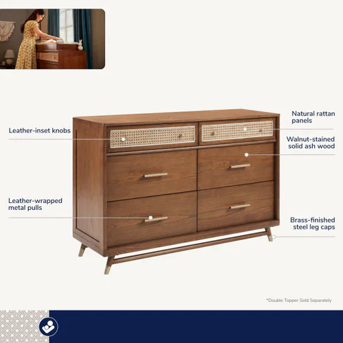 Maxi Cosi Kindred Everheart Double Dresser - Natural Heritage - Image 6