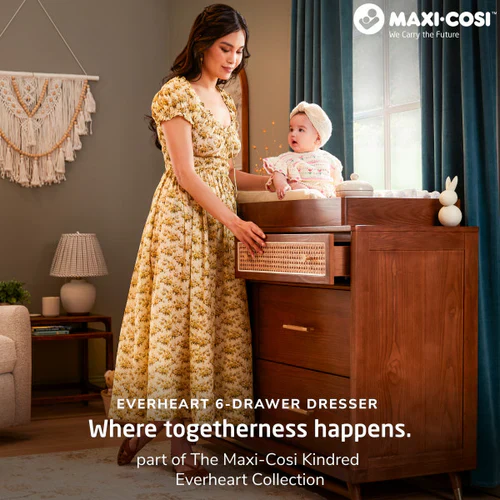 Maxi Cosi Kindred Everheart Double Dresser - Natural Heritage - Image 8