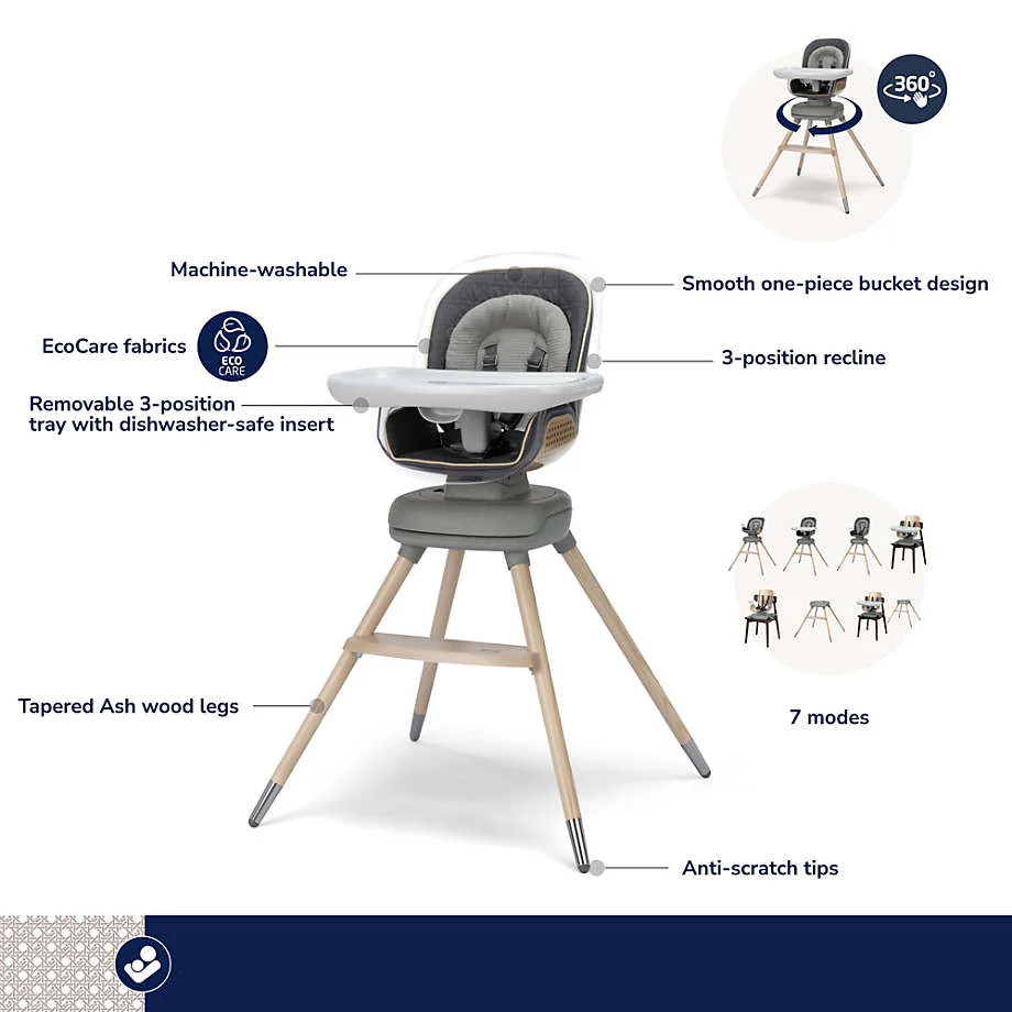 MAXI COSI Kiskadee 360 Rotating Highchair - Image 16