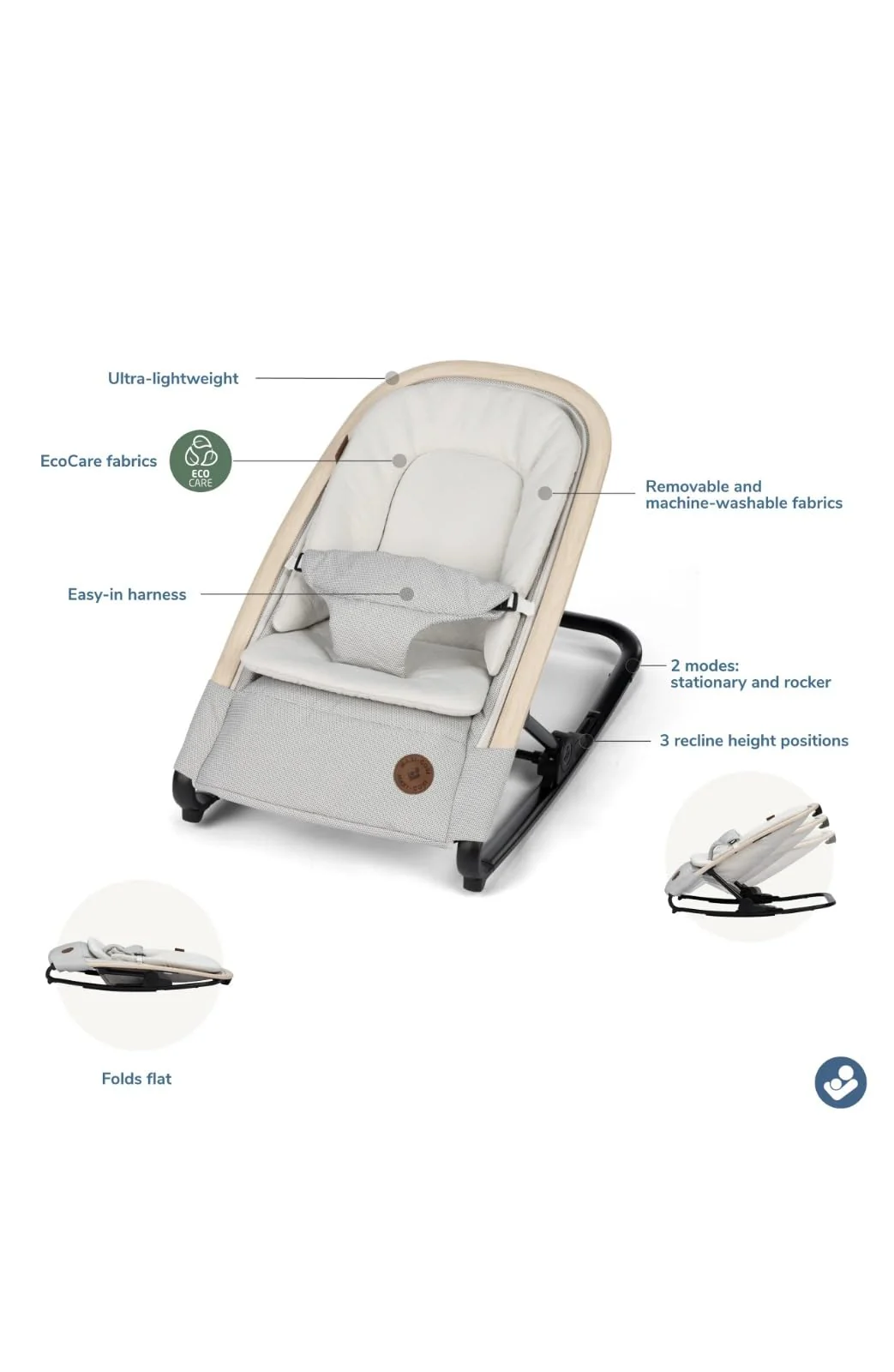 Maxi Cosi Kori Rocker in Onyx Sand - Image 4
