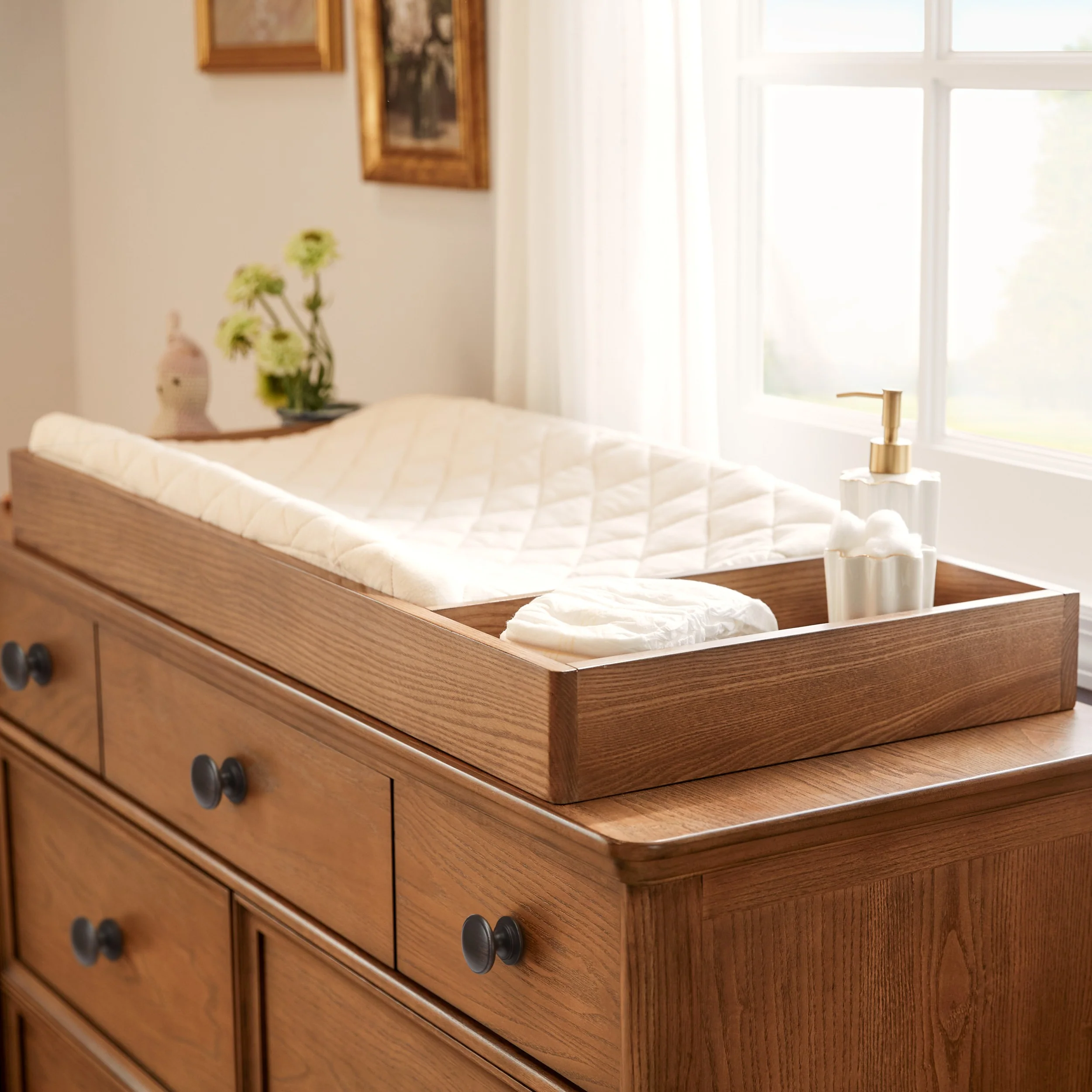 Maxi Cosi Quiet Double Dresser - Dolce Oak Stain - Image 4