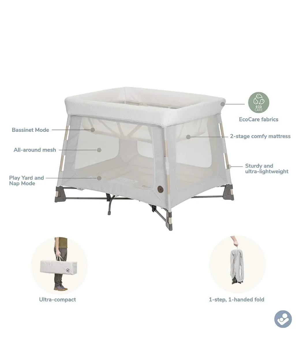 Maxi Cosi Swift Play Yard in Onyx Sand - Image 5