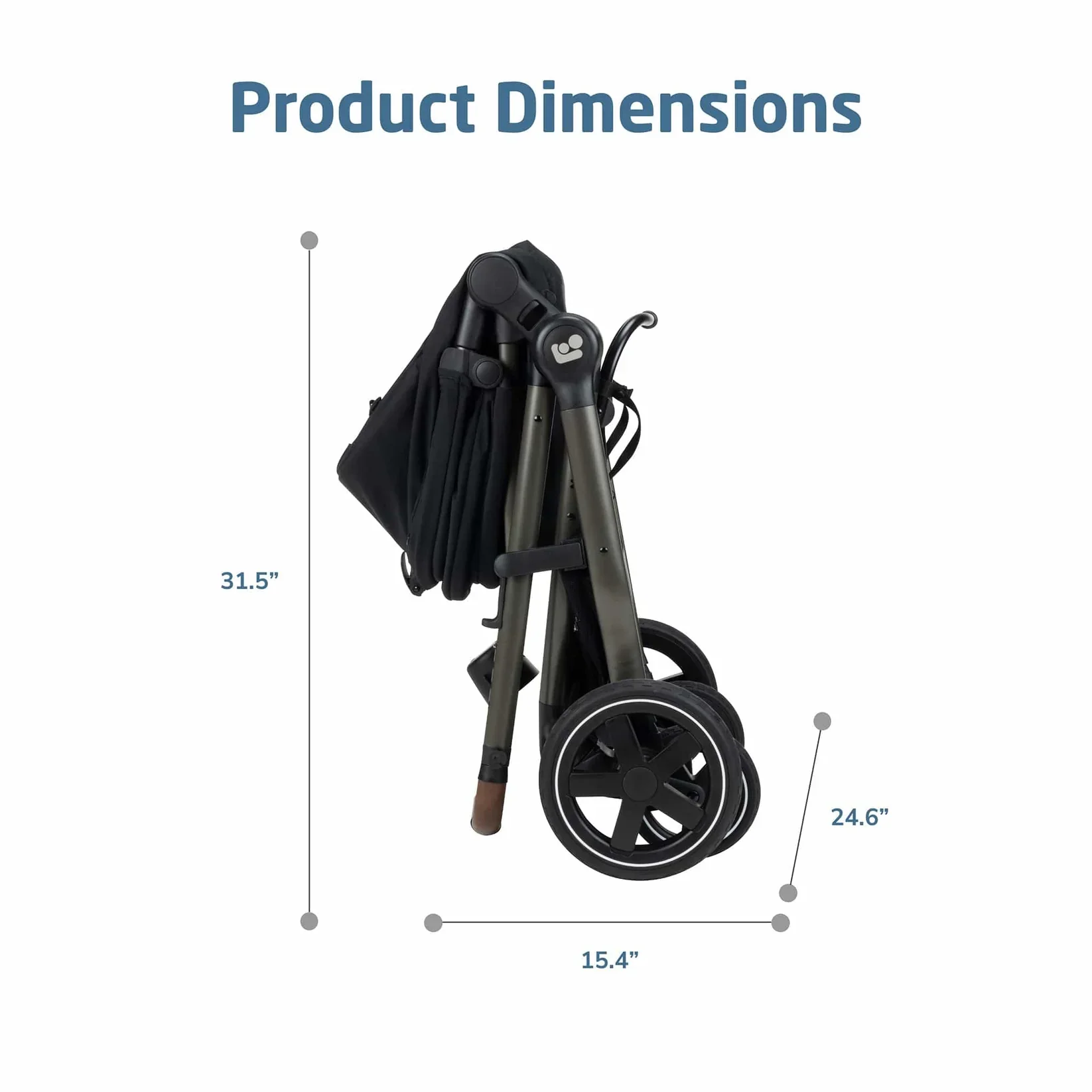 Maxi Cosi Zelia 2 Luxe 5 in 1 Modular Travel System  in Onyx Sand - Image 7