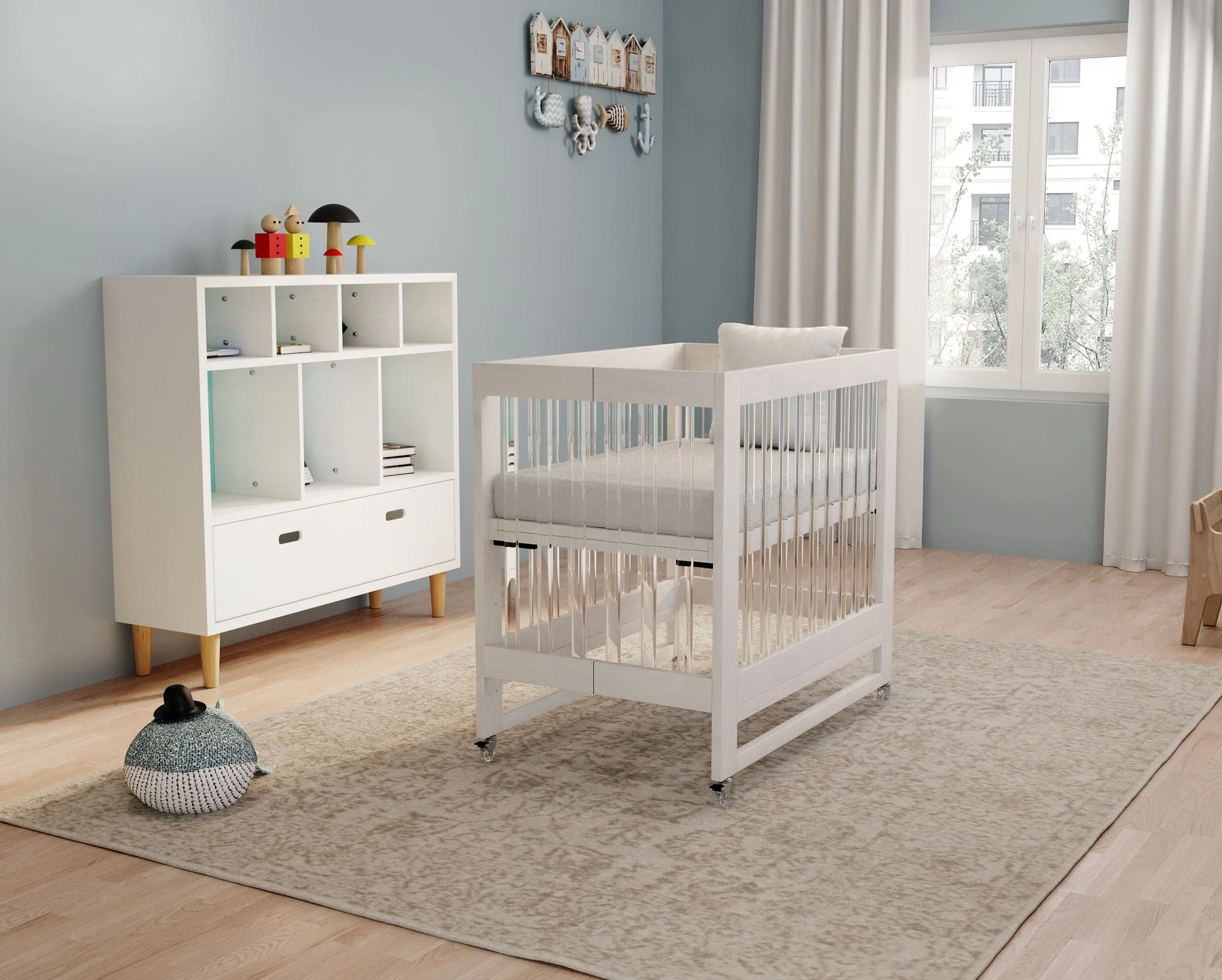Melo Caress Foldable Crib - Image 7