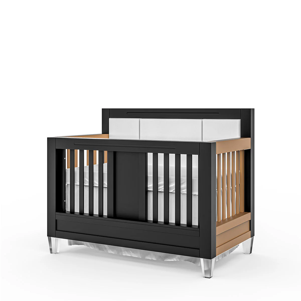 Romina Millenario Convertible Crib Padded - Image 2