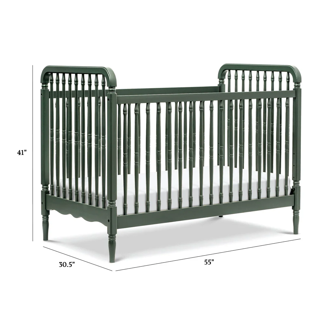 Liberty 3 in 1 Convertible Spindle Crib w/Toddler Bed - Image 13