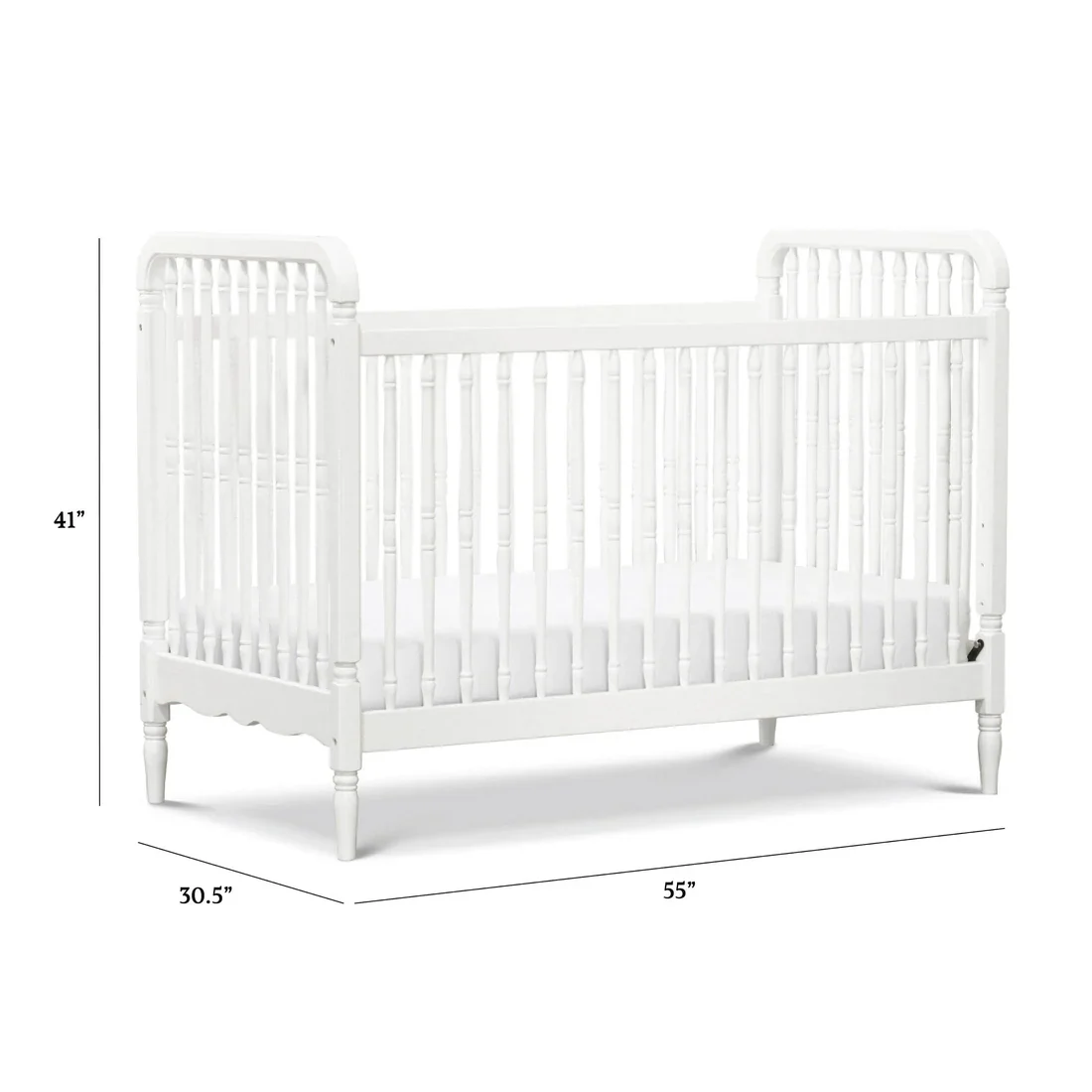 Liberty 3 in 1 Convertible Spindle Crib w/Toddler Bed - Image 37