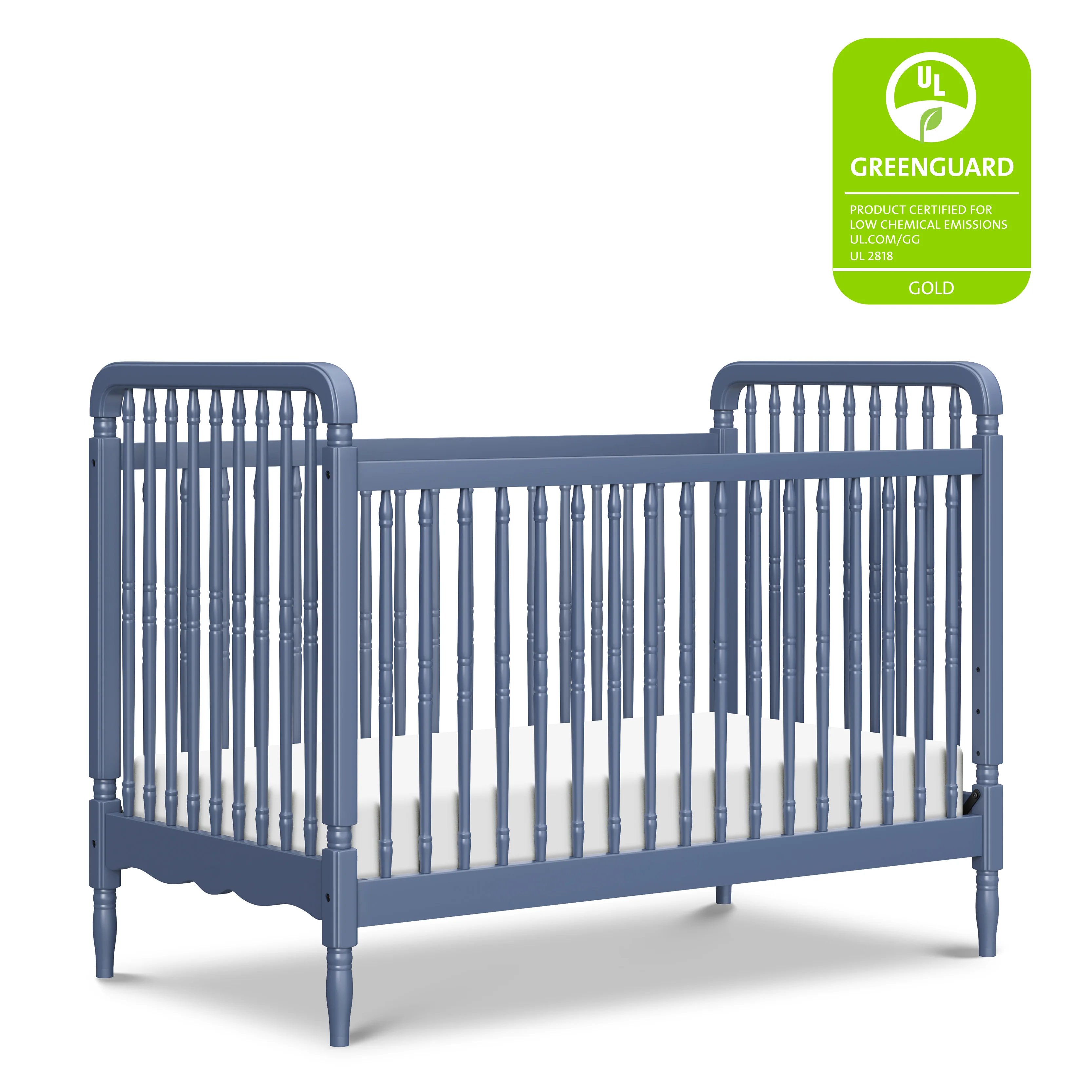 Liberty 3 in 1 Convertible Spindle Crib w/Toddler Bed - Image 47