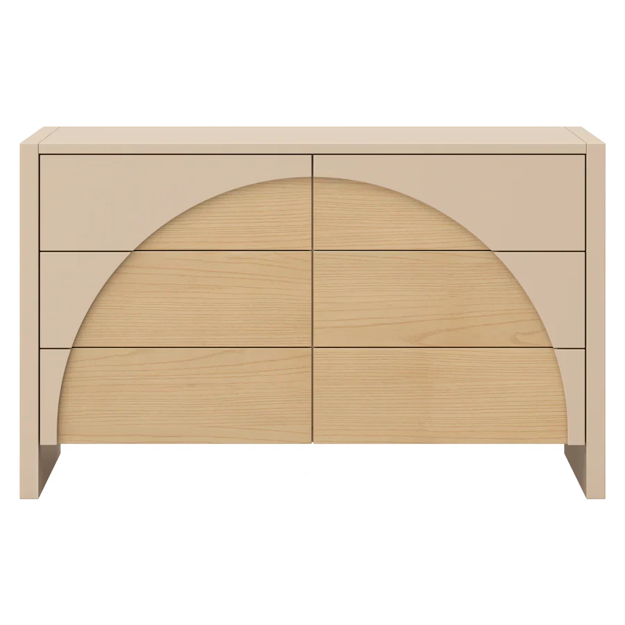Moab 6 Drawer Assembled Dresser - Image 10