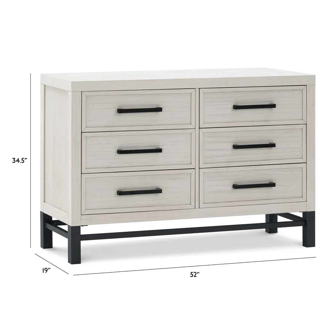 Monogram Newbern 6 Drawer Assembled Dresser - Image 15