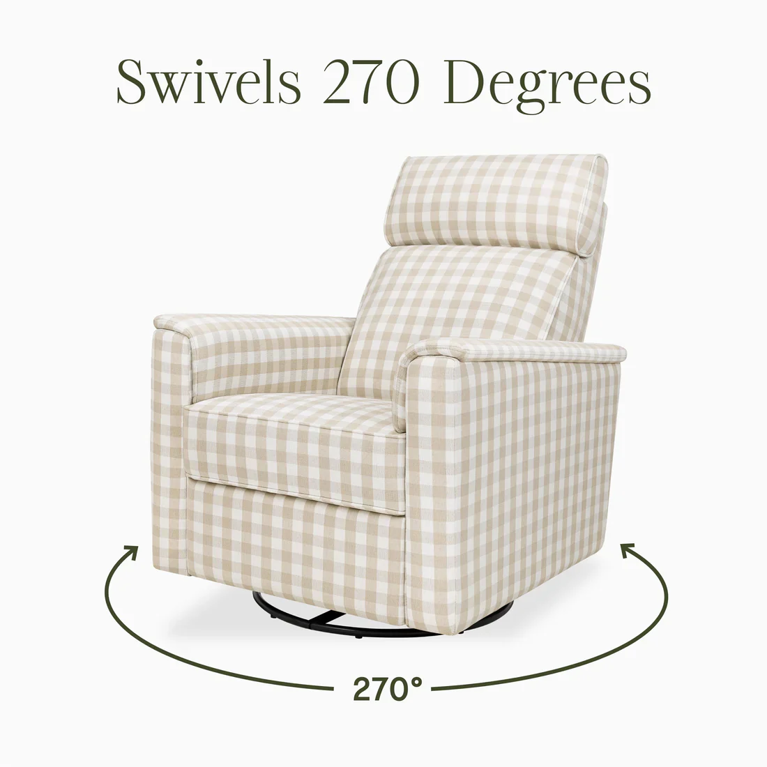 Monogram Willa Plus Power Glider Recliner w/ Power Headrest - Image 25