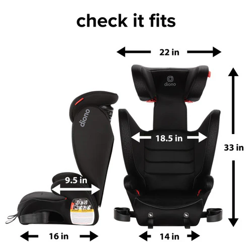 Monterey® 2XT 2 in 1 High-Back Booster - Image 13