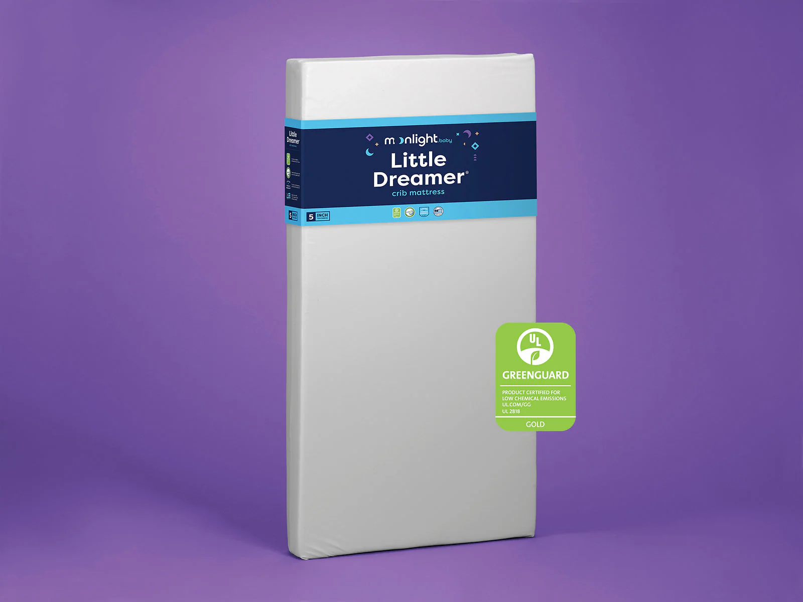 Moonlight Slumber Little Dreamer Crib Mattress - Image 14