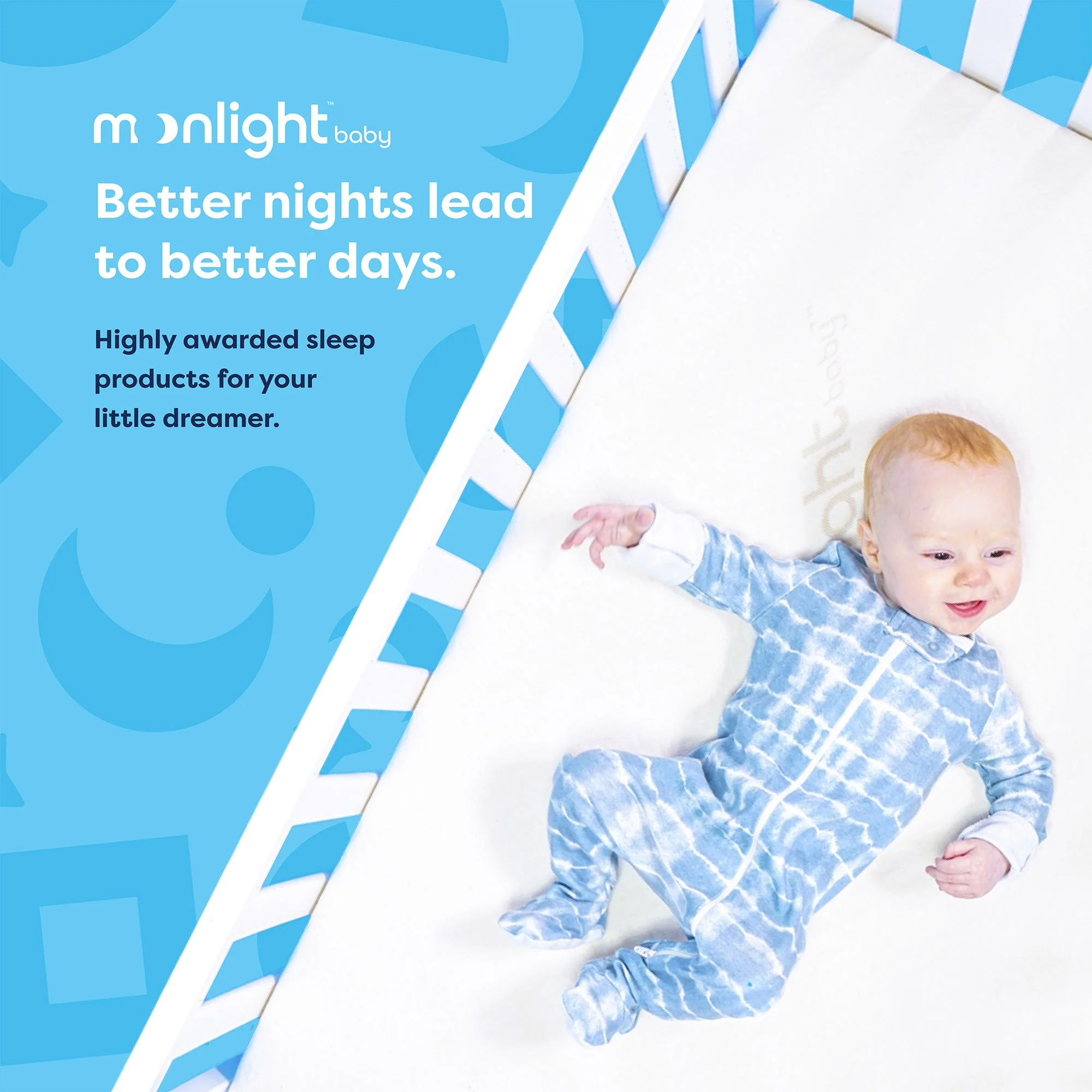Moonlight Slumber Little Dreamer Crib Mattress - Image 8
