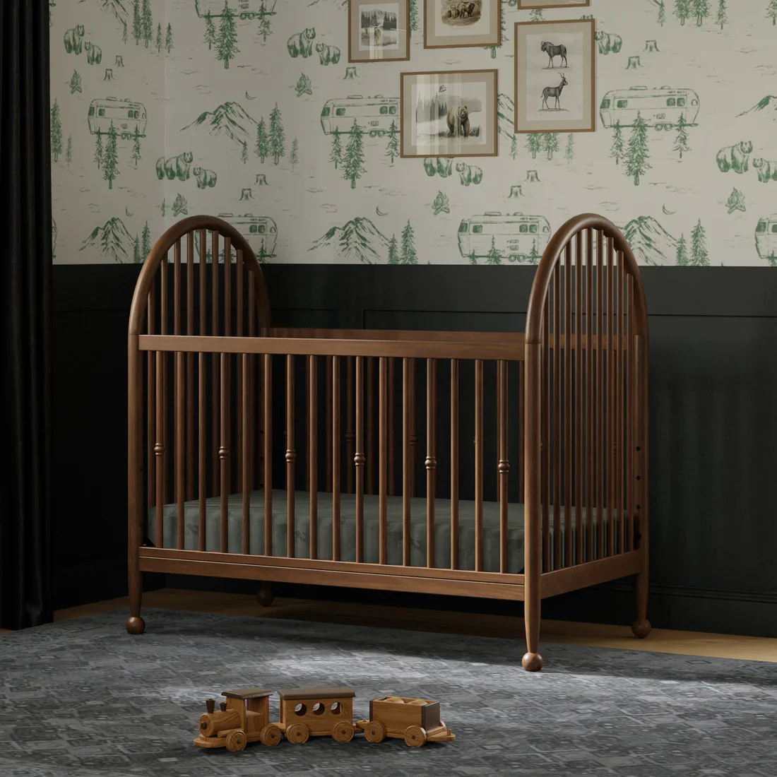 Namesake Alouette 3 in 1 Convertible Spindle Crib - Image 15