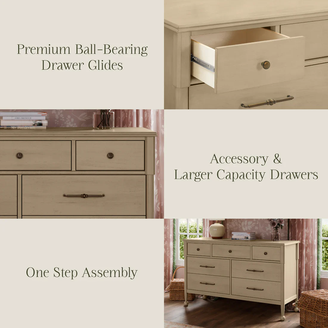 Namesake Alouette 7 Drawer Assembled Dresser - Image 20
