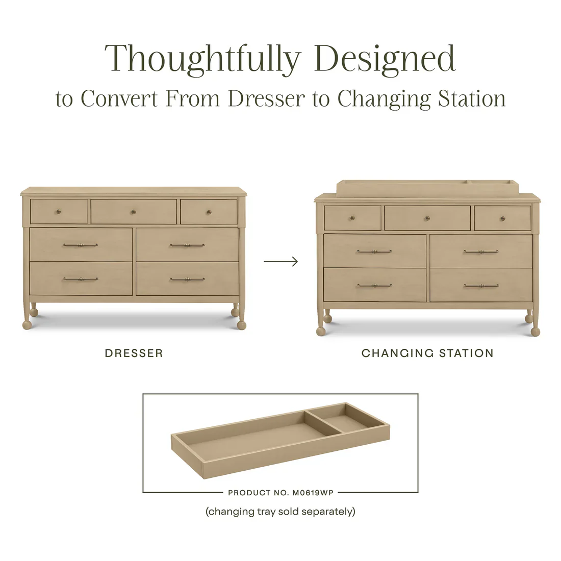 Namesake Alouette 7 Drawer Assembled Dresser - Image 24