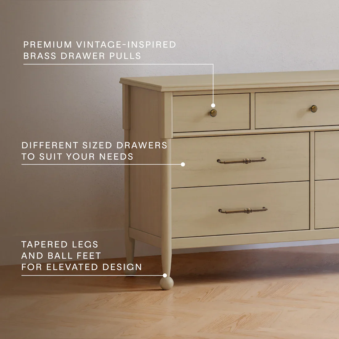 Namesake Alouette 7 Drawer Assembled Dresser - Image 25