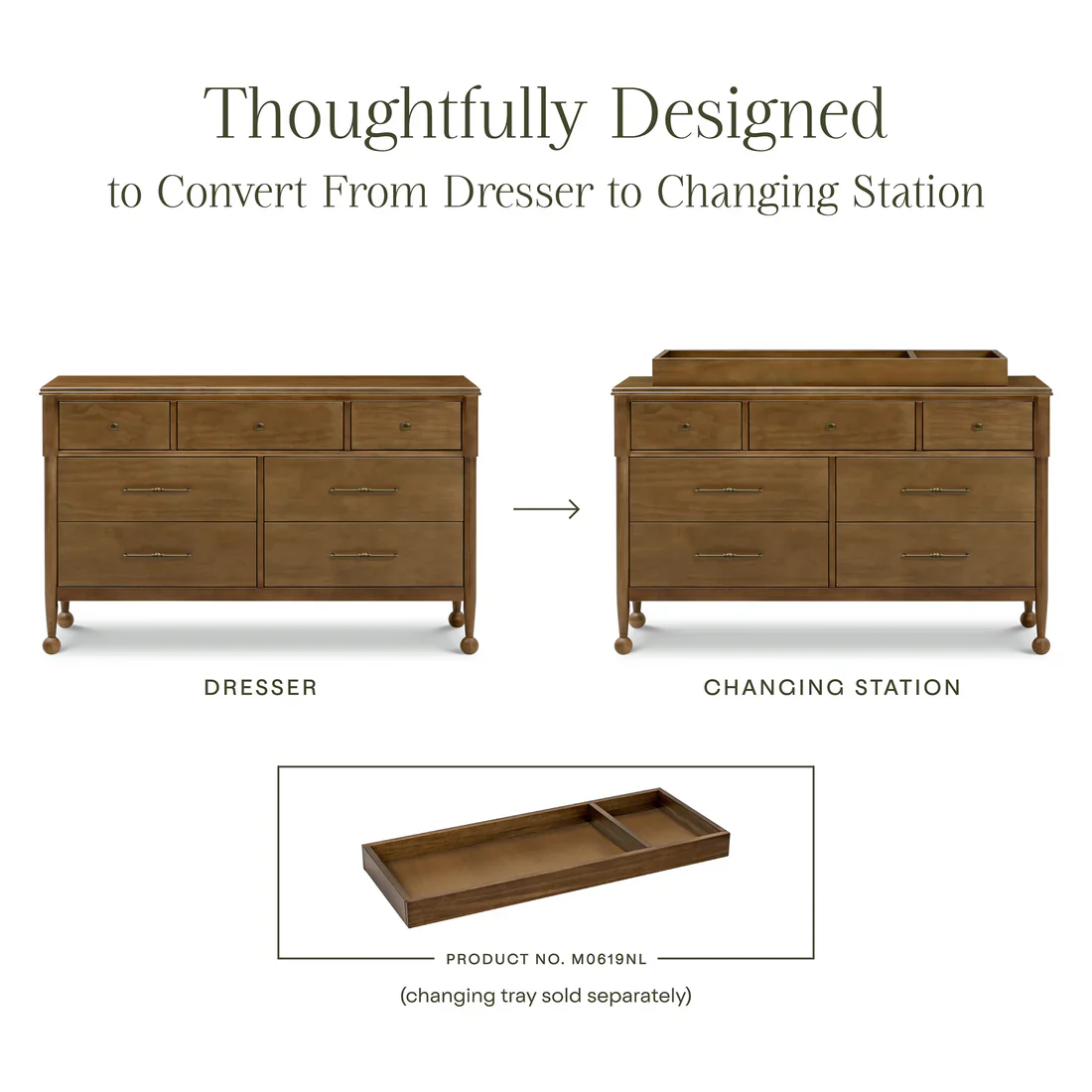 Namesake Alouette 7 Drawer Assembled Dresser - Image 6