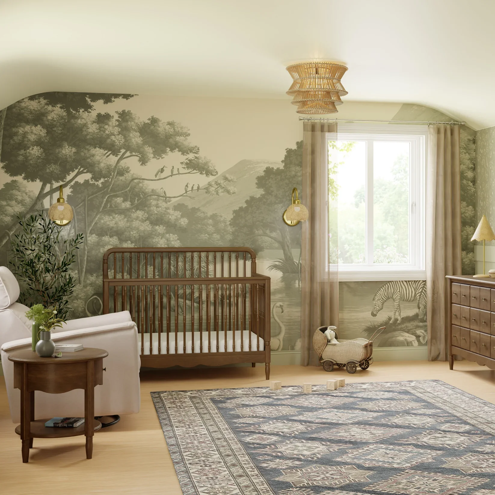 Namesake Liberty 4 in 1 Convertible Spindle Crib - Image 6