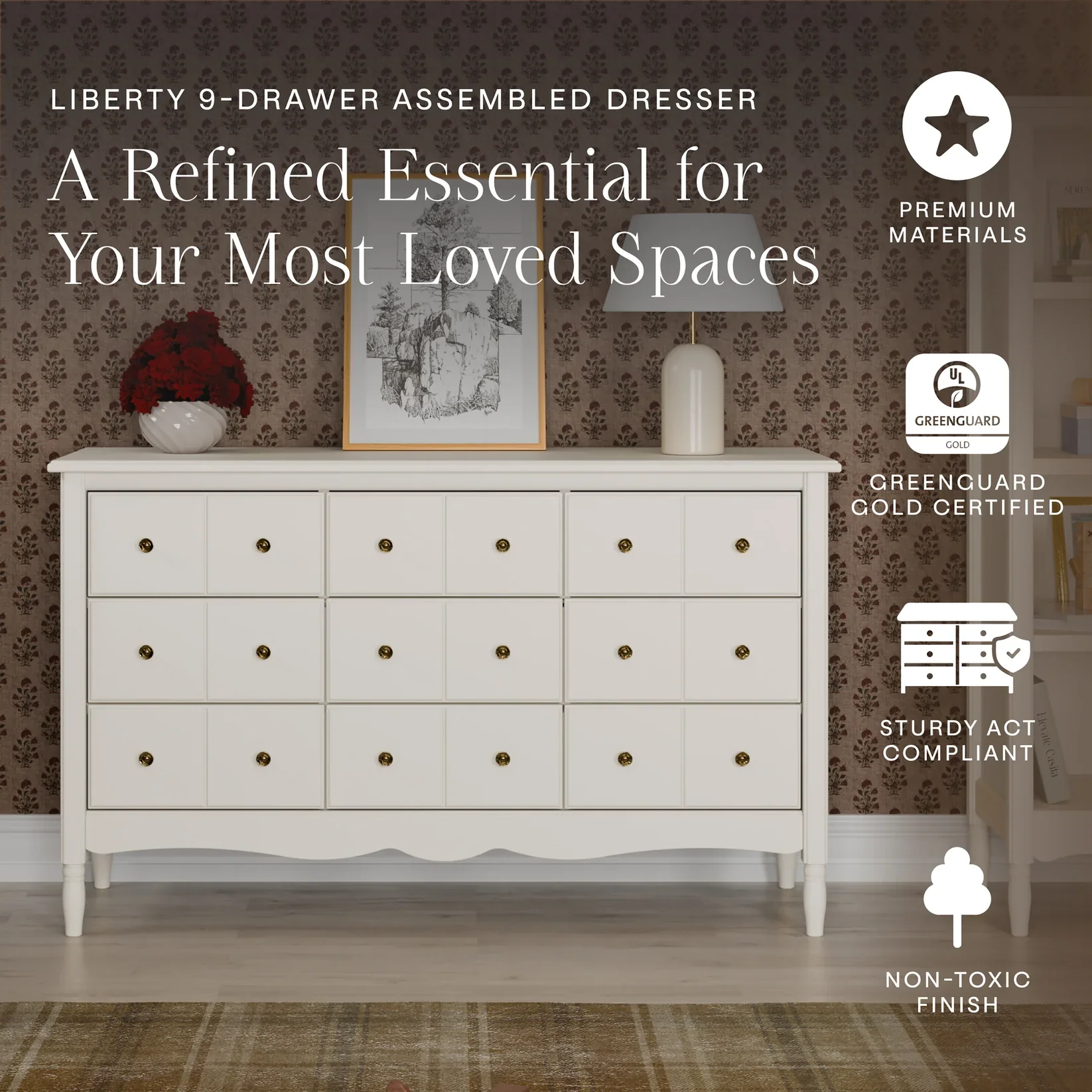 Namesake Liberty 9 Drawer Assembled Dresser - Image 17