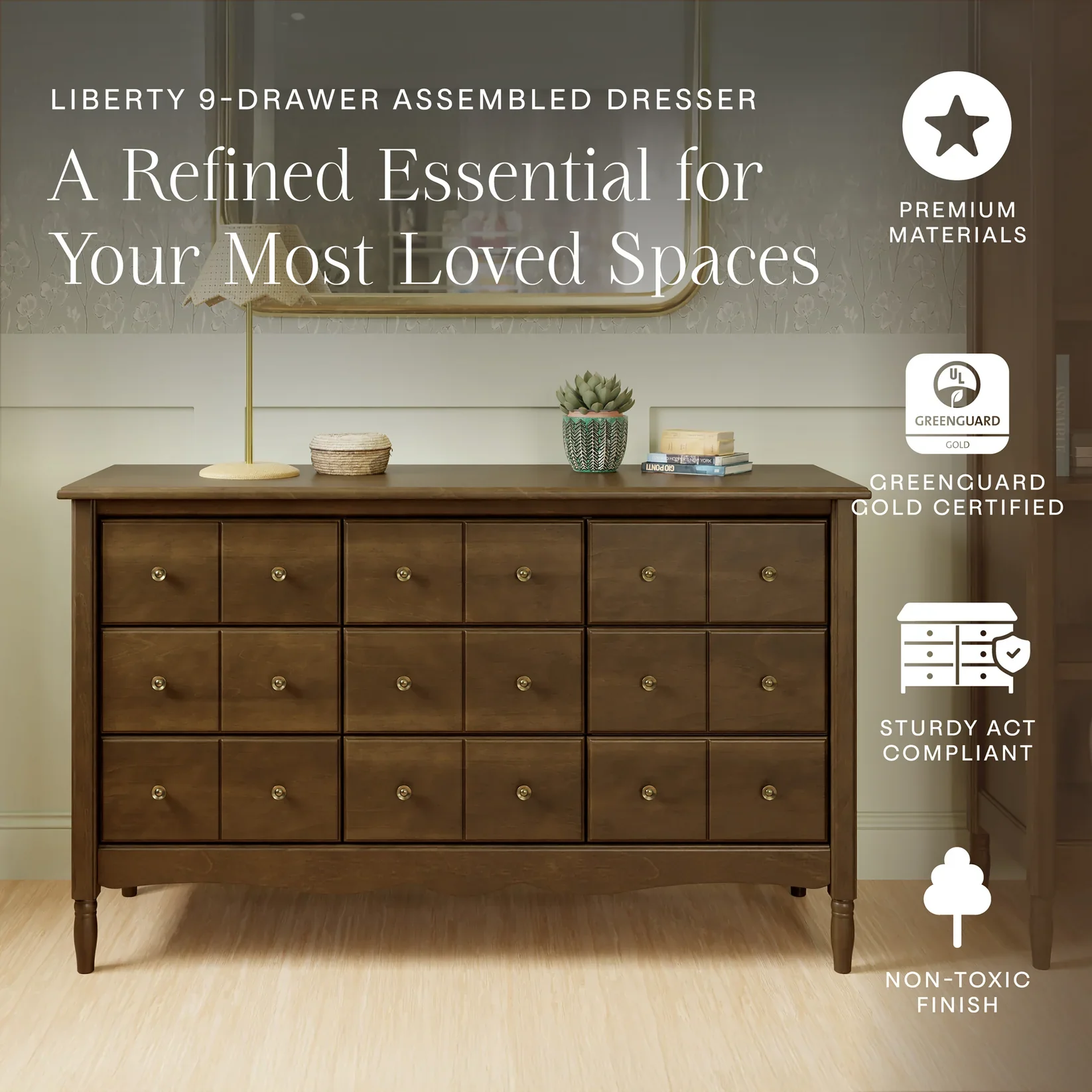 Namesake Liberty 9 Drawer Assembled Dresser - Image 3