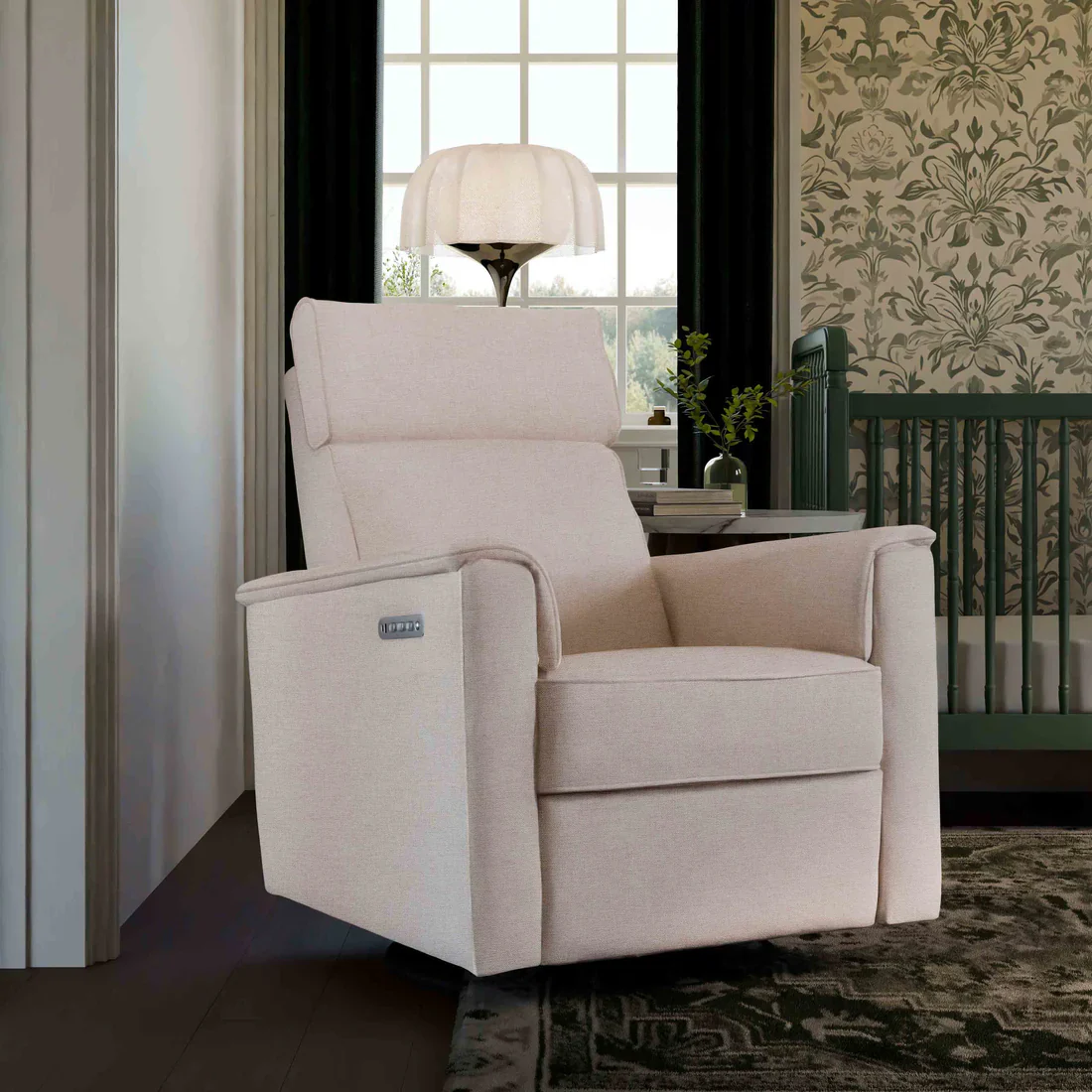 Namesake Willa Pro Power Glider Recliner w/ Power Lumbar - Image 3