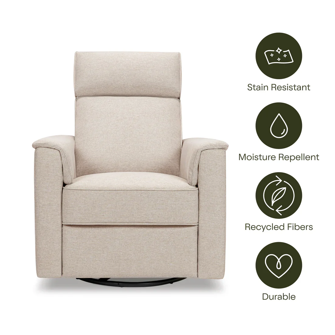 Namesake Willa Pro Power Glider Recliner w/ Power Lumbar - Image 5