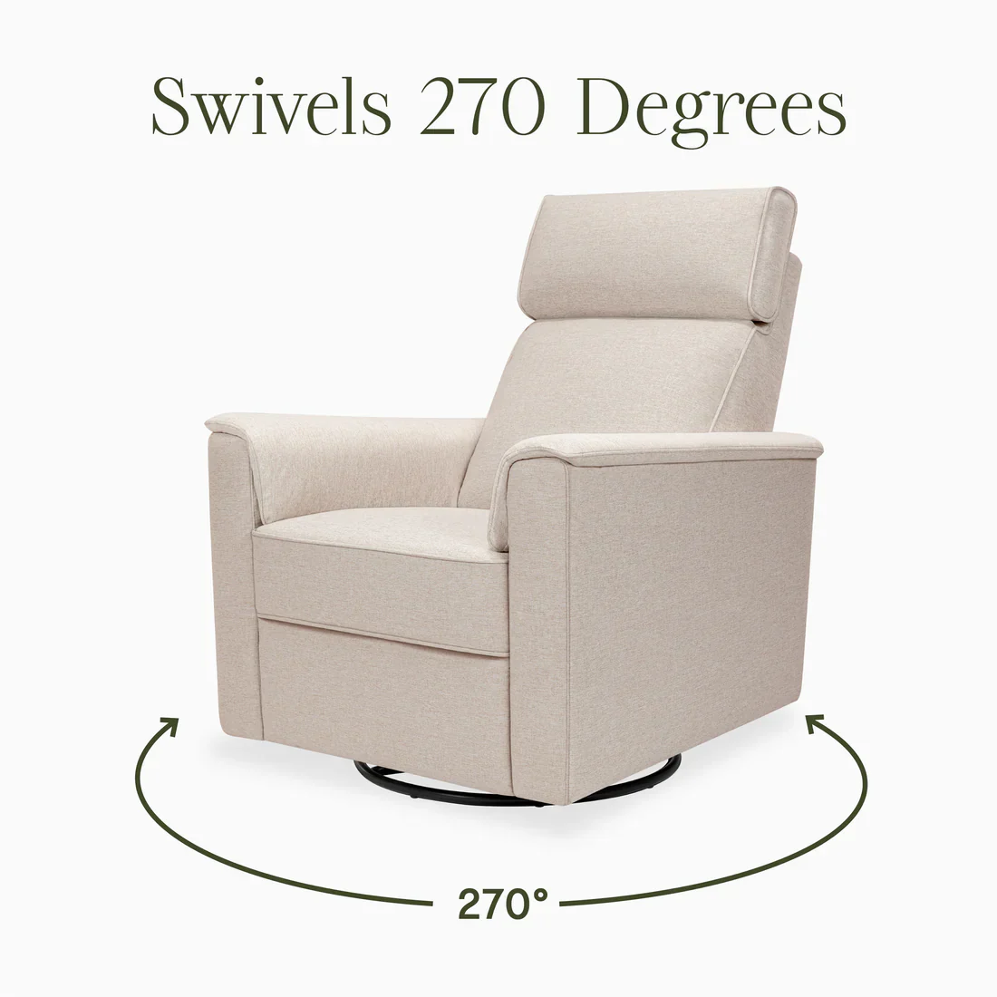 Namesake Willa Pro Power Glider Recliner w/ Power Lumbar - Image 7