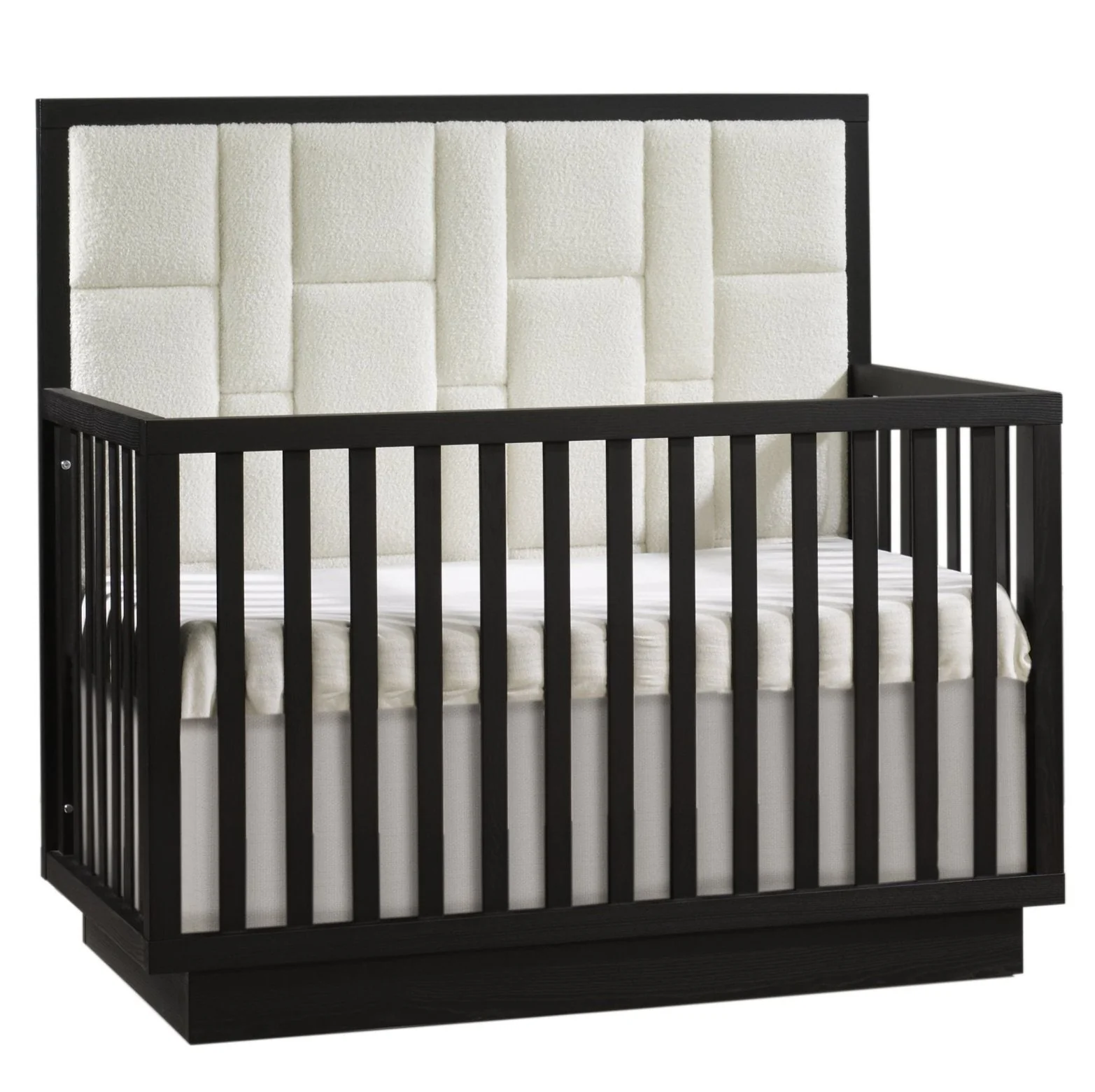 Natart Como Conv. Crib With Uphoistered Panel - Image 4