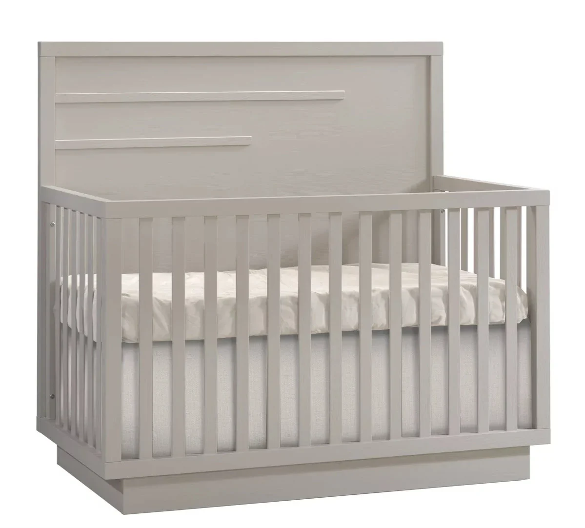 Natart Como Convertible Crib With Horizontal Molding - Image 4