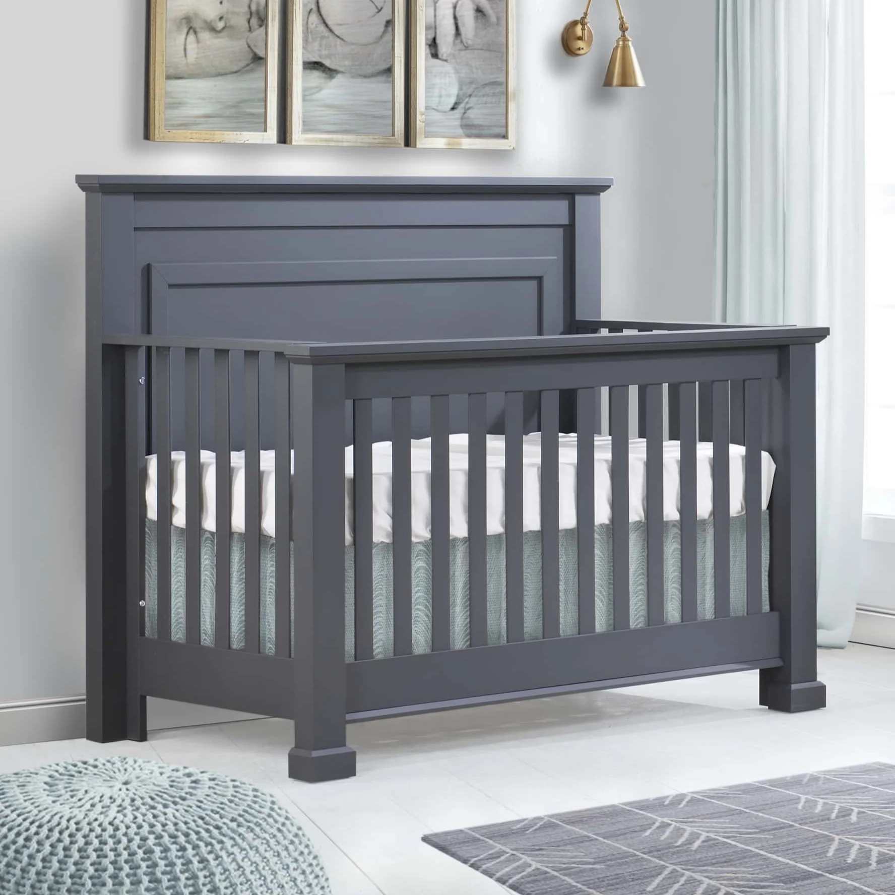 Natart Taylor 5 in 1 Convertible Crib - Image 2