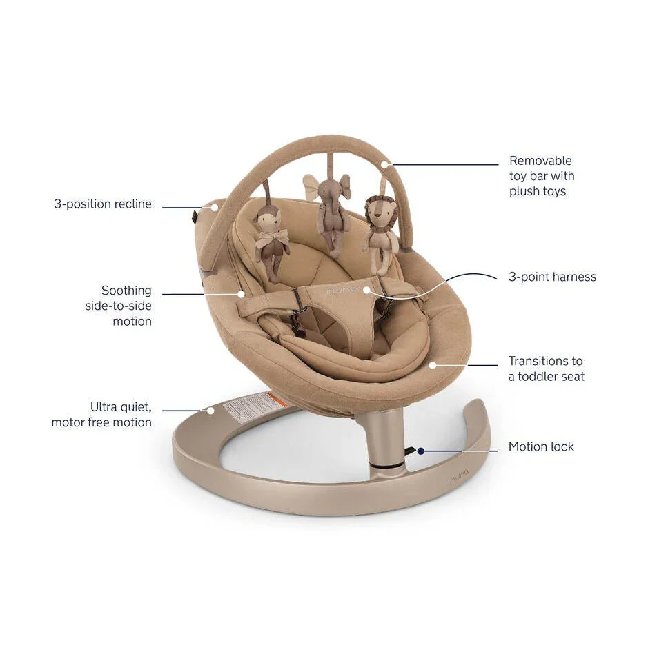 Nuna Leaf Grow Baby Seat & Rocker - Image 49