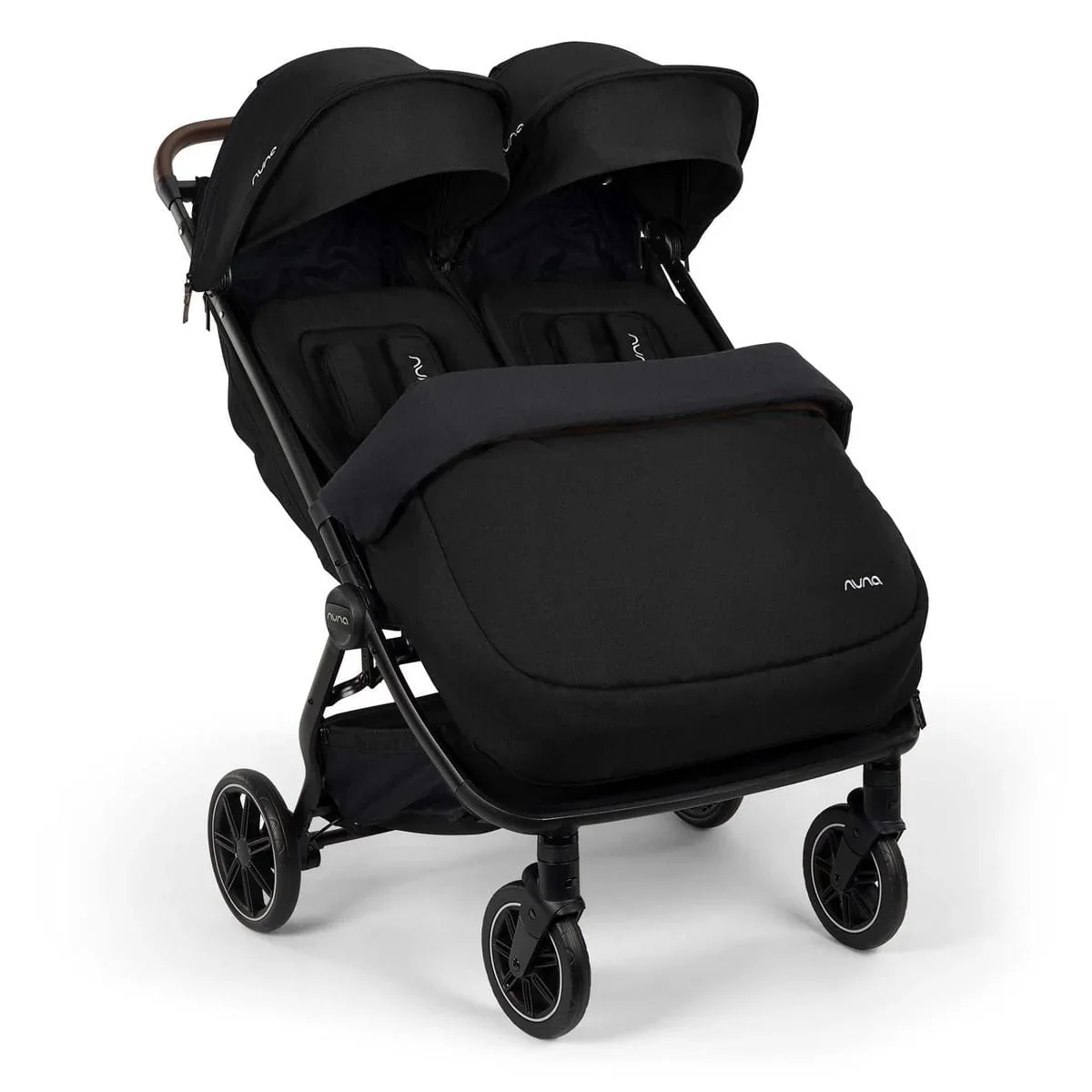 Nuna TRVL dubl Footmuff in Caviar