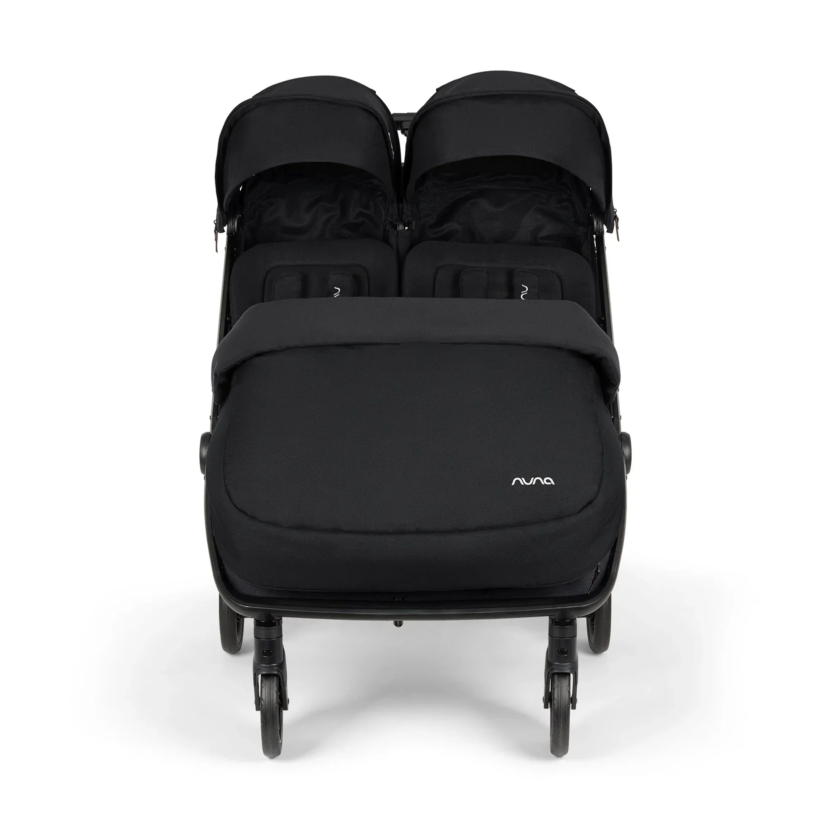 Nuna TRVL dubl Footmuff in Caviar - Image 2