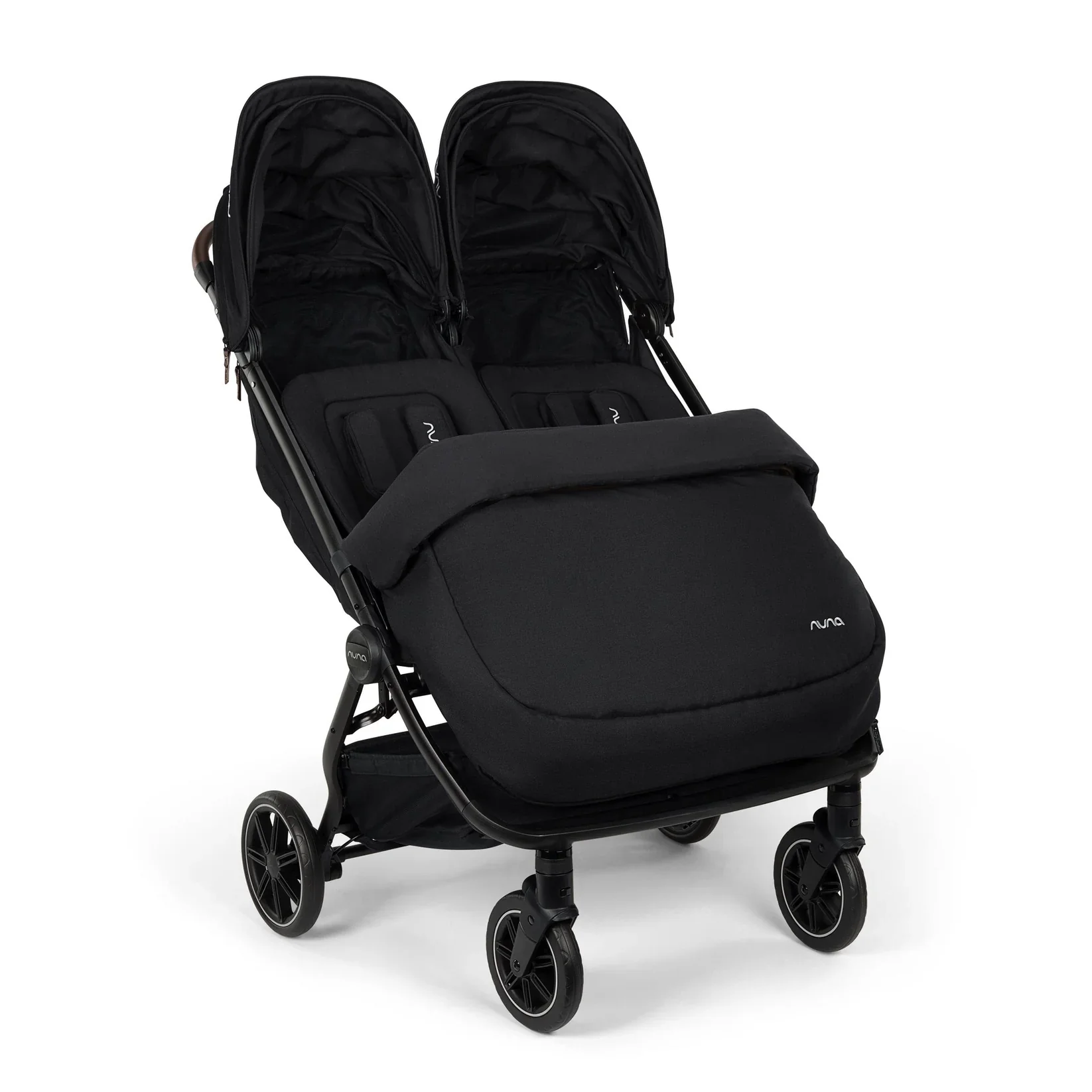 Nuna TRVL dubl Footmuff in Caviar - Image 3