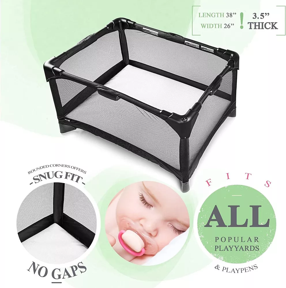 Organic Cotton Pack N Play Mattress - Image 4