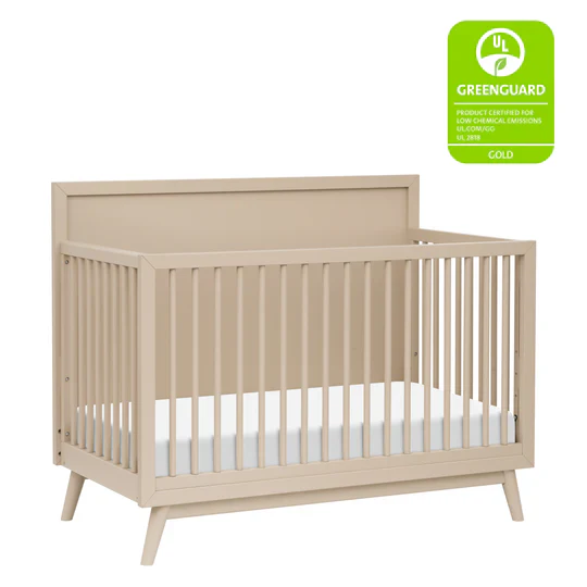 Babyletto Palma MidCentury 4 in 1 Crib W/ Toddler Bed Conversion - Image 13