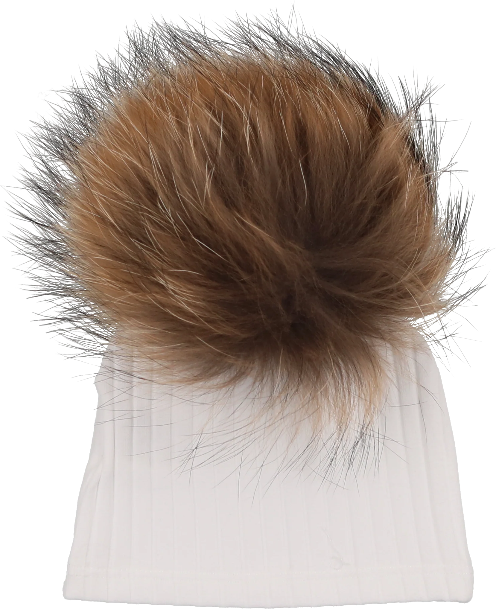 PIPED RIBBED BEANIE WITH POM - Image 3