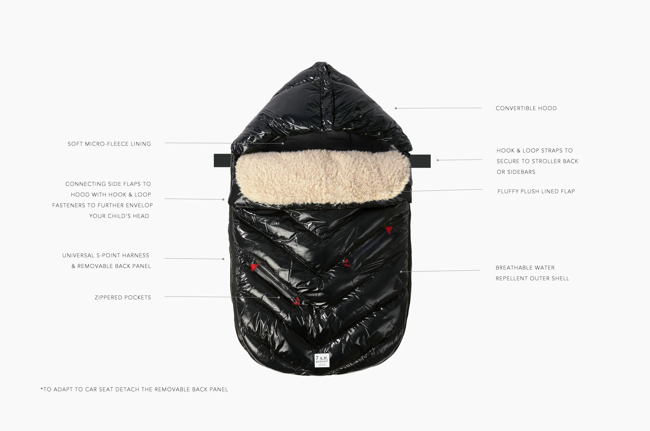 7AM Polar Igloo Black (0 to 12m) - Image 10