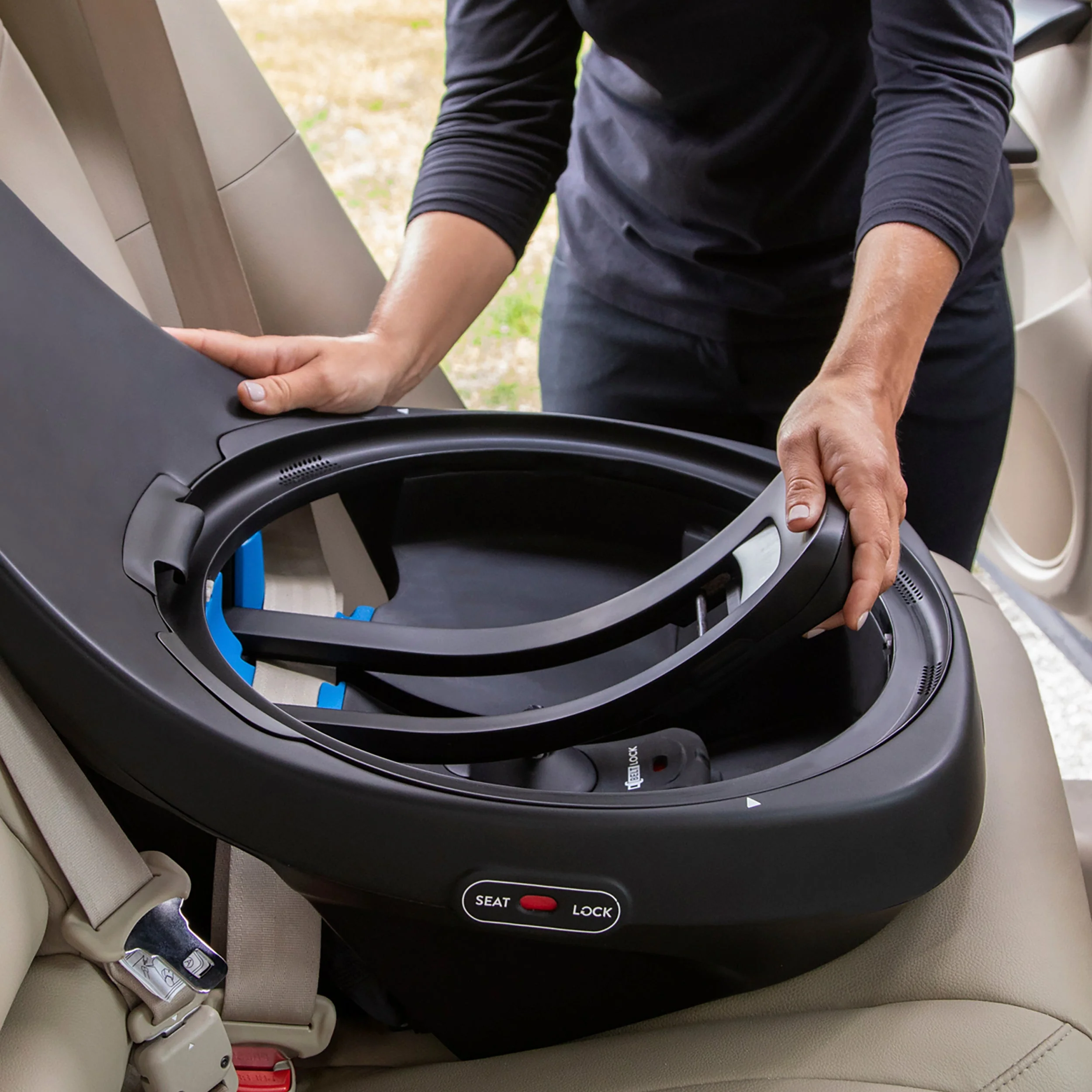 Evenflo Revolve360 Extend Rotational All-in-One Convertible Car Seat with Quick Clean Cover - Image 18