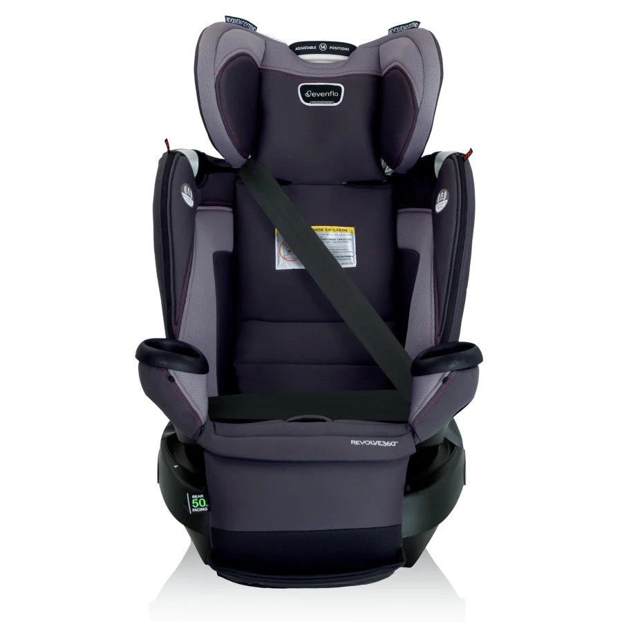 Evenflo Revolve360 Extend Rotational All-in-One Convertible Car Seat with Quick Clean Cover - Image 52