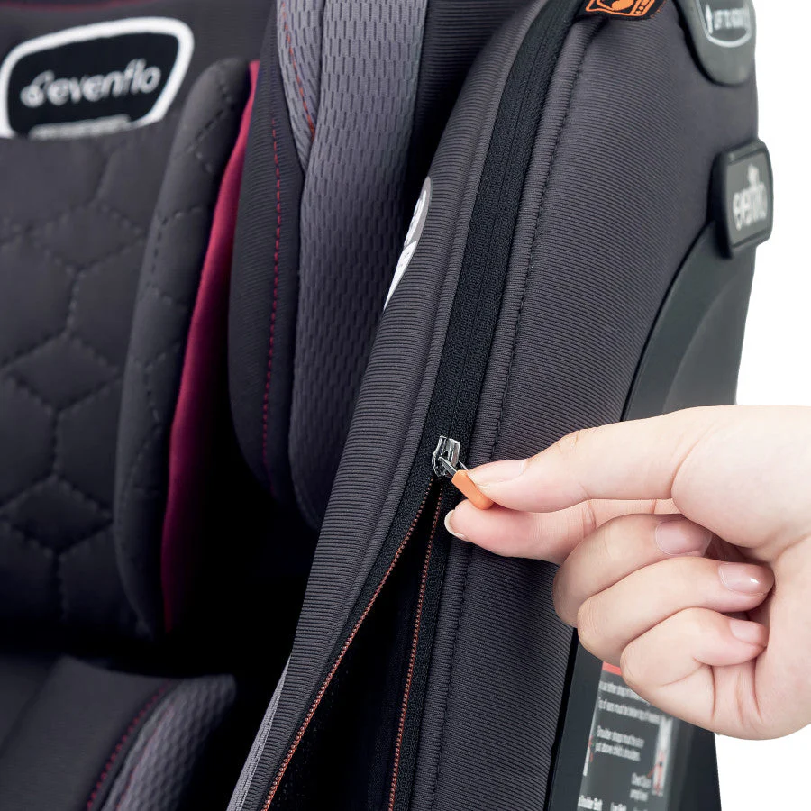 Evenflo Revolve360 Extend Rotational All-in-One Convertible Car Seat with Quick Clean Cover - Image 56