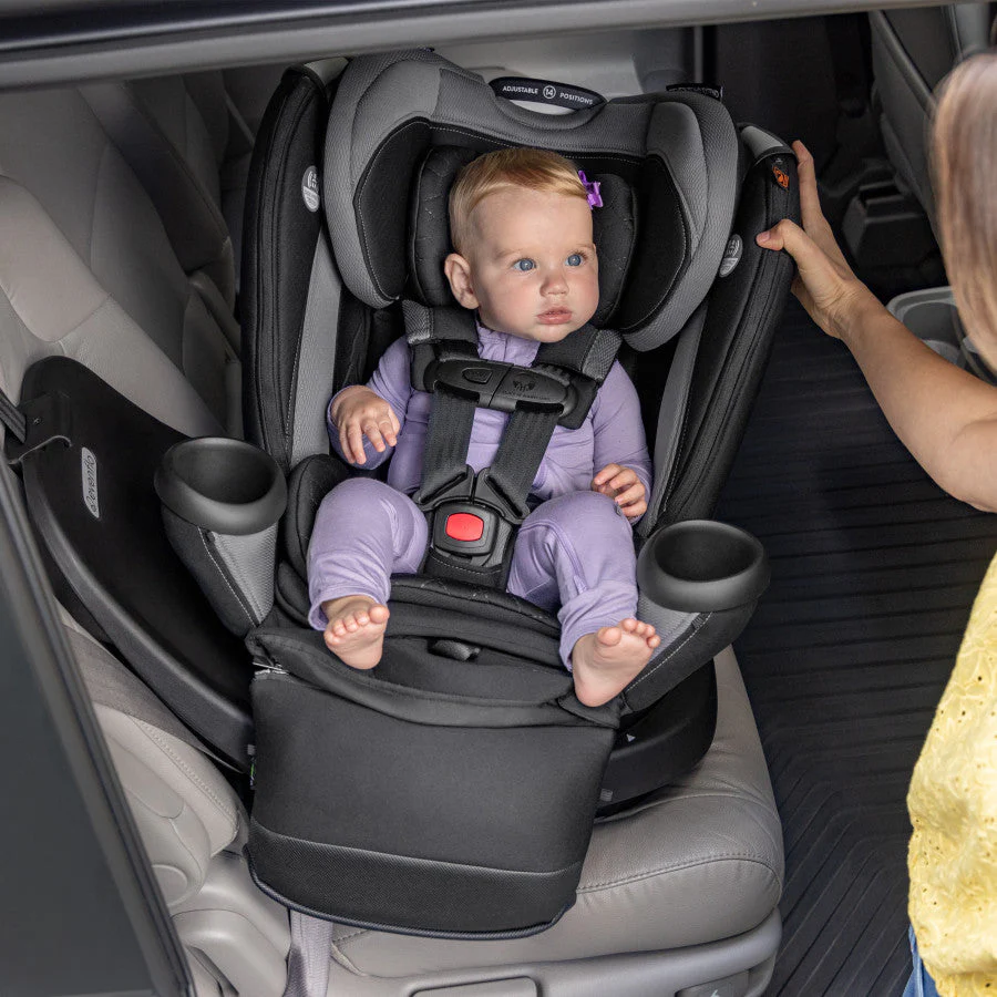 Evenflo Revolve360 Extend Rotational All-in-One Convertible Car Seat with Quick Clean Cover - Image 57
