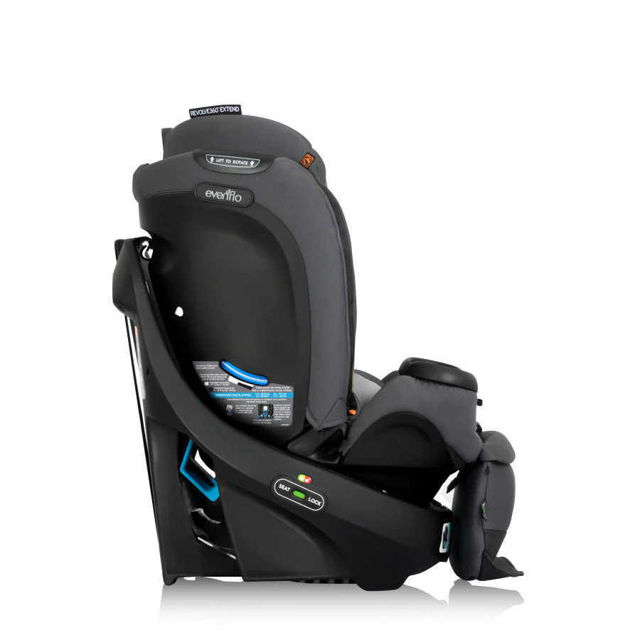 Evenflo Revolve360 Extend Rotational All-in-One Convertible Car Seat with Quick Clean Cover - Image 62