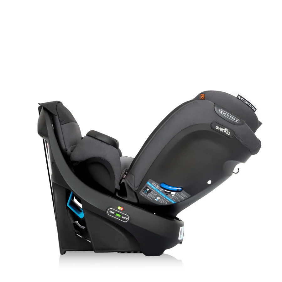 Evenflo Revolve360 Extend Rotational All-in-One Convertible Car Seat with Quick Clean Cover - Image 63