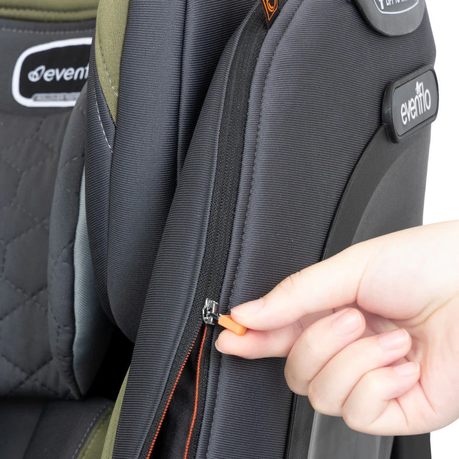 Evenflo Revolve360 Extend Rotational All-in-One Convertible Car Seat with Quick Clean Cover - Image 65