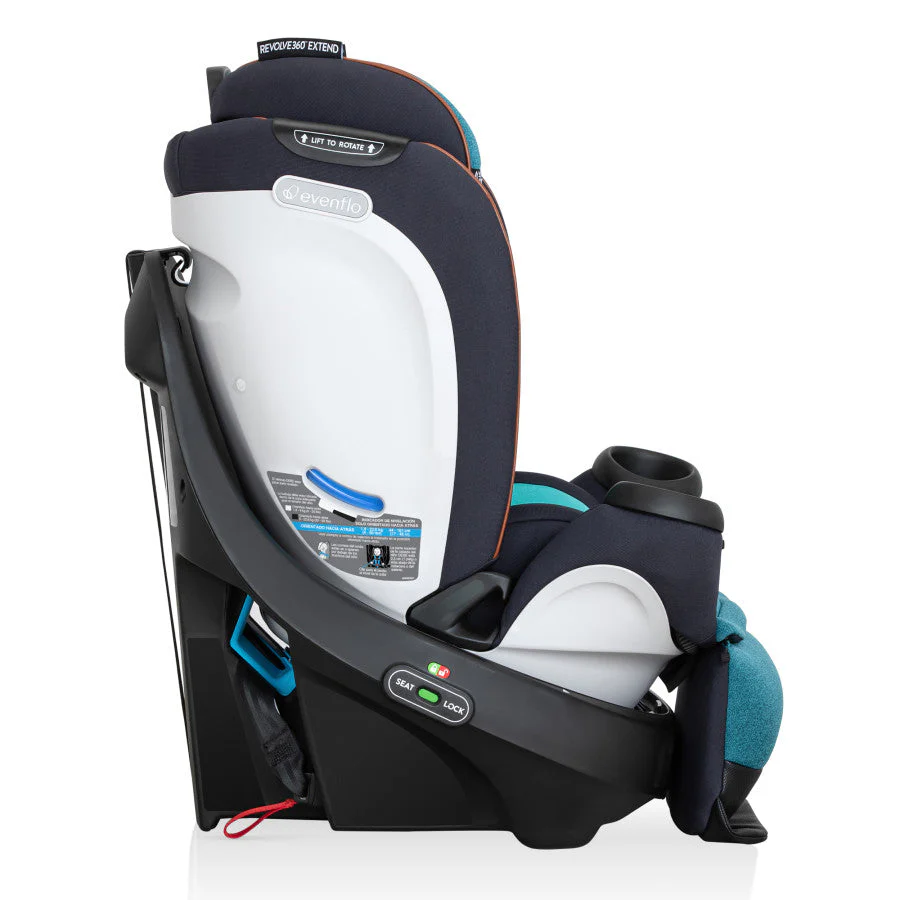 Evenflo Revolve360 Extend All-in-One Rotational Car Seat with SensorSafe - Image 49