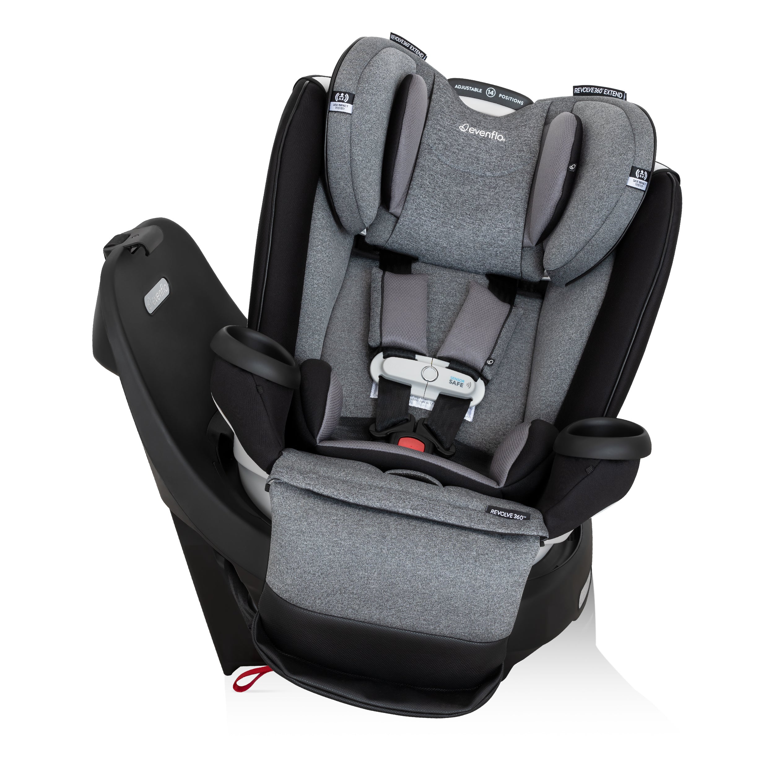 Evenflo Revolve360 Extend All-in-One Rotational Car Seat with SensorSafe - Image 6